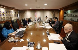 Sesión plenaria de la Corte Suprema de Justicia, del miércoles 26 de febrero de 2025.