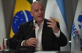 Gianni Infantino, presidente de la FIFA.