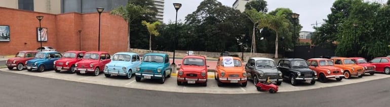 Una muy buena cantidad de Fiat 600 hay en nuestro país, gracias a los amantes de los autos clásicos y antiguos.