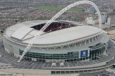 La sede de la FA (Asociación de Fútbol de Inglaterra) ubicado en el Estadio de Wembley, en Londres.