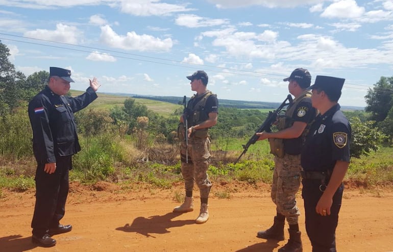 Canindeyú: agentes de Senad y Policía intercambiaron disparos en confuso incidente