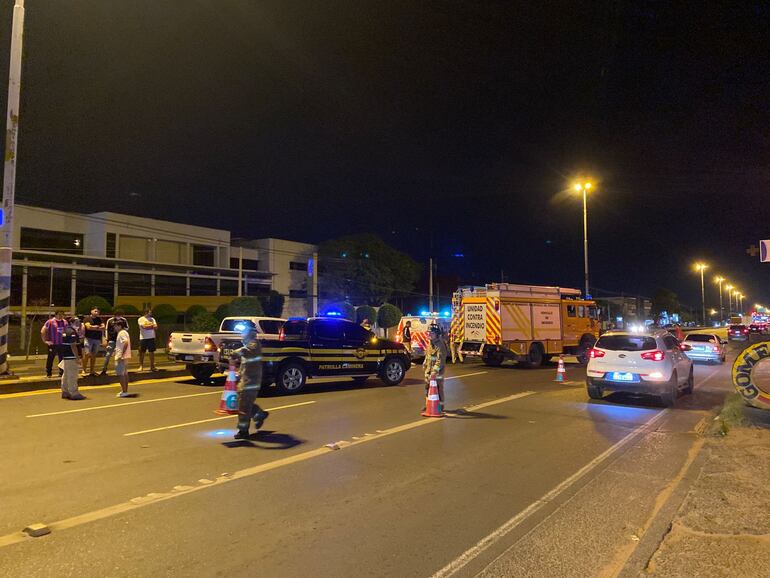 Trágico incidente en Mariano Roque Alonso: hombre de 60 años fallece tras ser atropellado en la ruta PY03