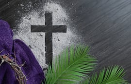 Imagen alusiva a la Cuaresma, tiempo de reflexión que antecede a la Semana Santa, para la Iglesia Católica.