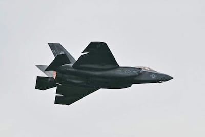 Avión caza F-35 de Estados Unidos.