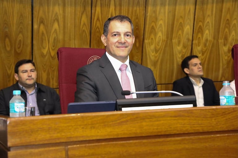 El ministro de Agricultura y Ganadería, Carlos Giménez. (Foto: Gentileza MAG).