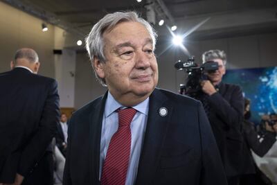 El secretario general de la ONU, Antonio Guterres, reprende a la India por su política de derechos humanos. (AFP)