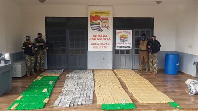 La droga incautada estaba distribuida en 622 panes, que totalizan 498 kilos.