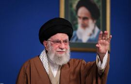 El ayatolá Alí Jameneí, líder supremo de Irán.