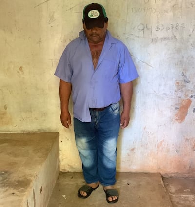 Fabio Mereles Valdez, detenido.