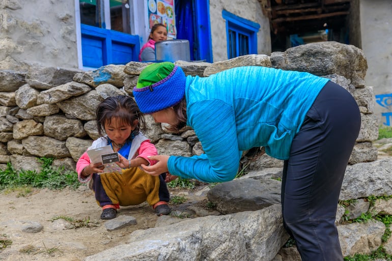 Trabajo voluntario en países del tercer mundo.
