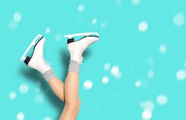 Concepto de deportes de invierno.