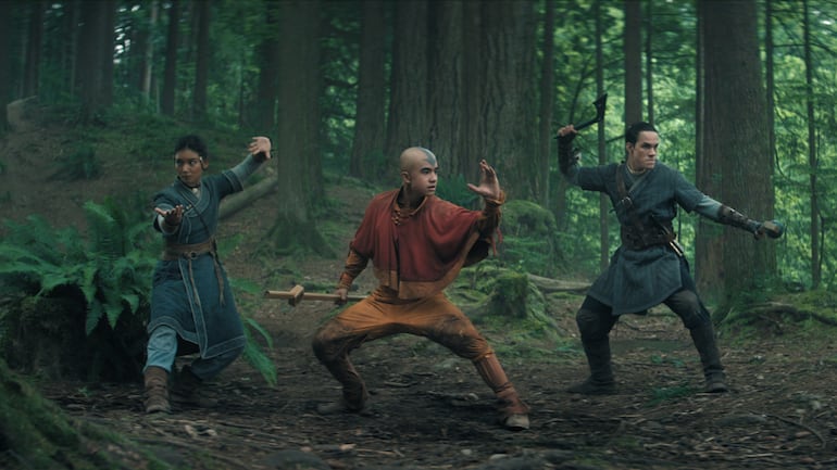 Avatar la leyenda de Aang serie