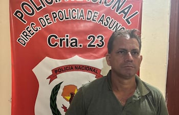 Gregorio Arturo Cáceres Román, detenido por el asesinato de un militar en Zeballos Cué