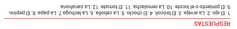 Adivinanzas sobre vegetales