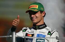 El piloto británico Lando Norris (13/11/1999) se ´quedó con el GP de México y se apoderó de la punta del Mundial.