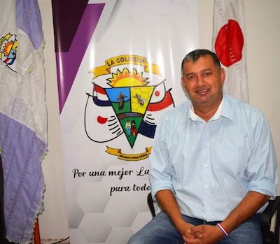 El intendente de La Colmena, Sergio Galeano (ANR).