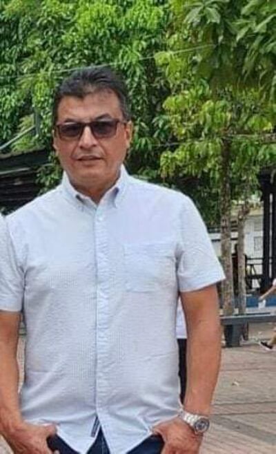 Juan Sebastián Aguilar, empresario esmeraldero conocido como "Pedro Aguilar", asesinado en su propia casa, por un francotirador desde una montaña.