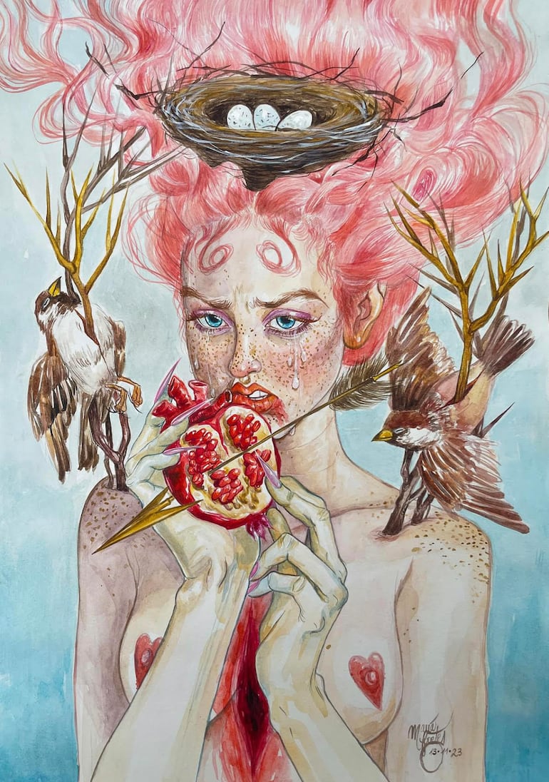 Obra de Isabel Fretes.