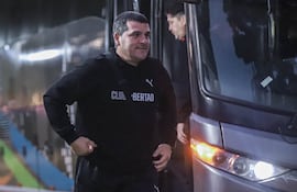 Juan Eduardo Samudio Serna (47 años), con efímero paso como director técnico de Libertad.