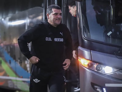 Juan Eduardo Samudio Serna (47 años), con efímero paso como director técnico de Libertad.