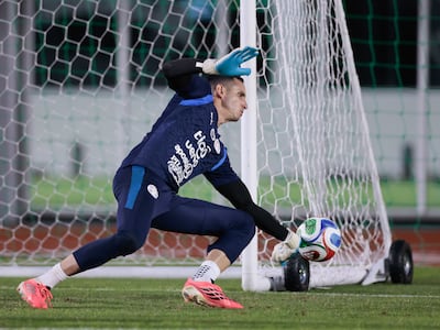 Roberto "Gatito" Fernández (38 años) se perfila como arquero titular de la Albirroja en el Mundial.