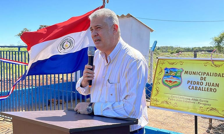 José Carlos Acevedo Quevedo, intendente de Pedro Juan Caballero asesinado en 2022.