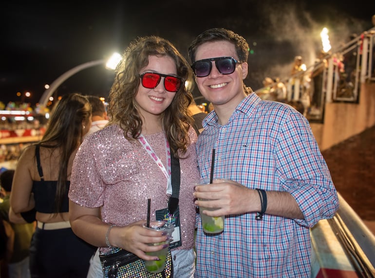 Karina Yakisi y Ezequiel Valenzuela.