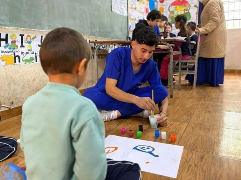 Estudiantes de Medicina de la Universidad Interamericana acompañaron los talleres, que también abordaron el autocuidado, la alimentación saludable y la prevención de enfermedades.