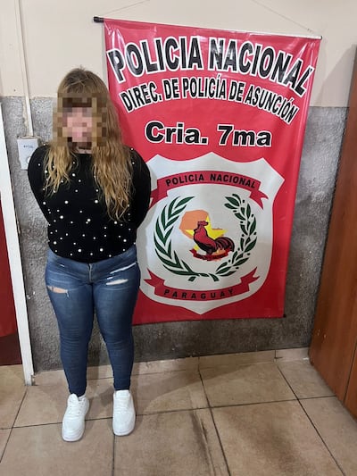 Intento de asalto en Asunción termina con una detenida y la incautación de un vehículo robado