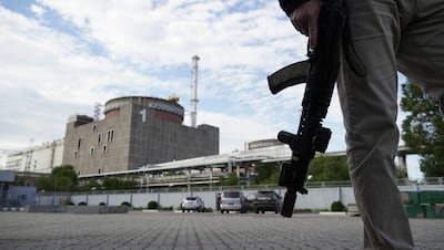 La planta de energía nuclear de Zaporiyia, en la ciudad de Energodar. (Imagen de archivo)