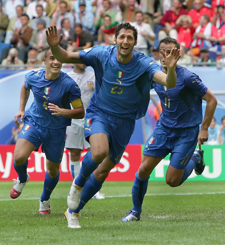 El zaguero Marco Materazzi, campeón del mundo con Italia en el Alemania 2006.