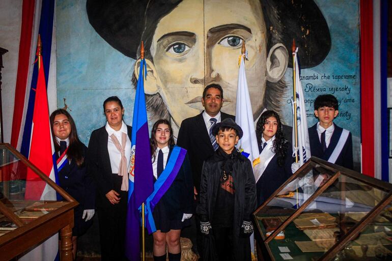 Homenaje en la "Sala Manú" del Museo Maestro Fermín López.