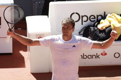 El alemán Alexander Zverev dejó sin españoles al Masters de Madrid.