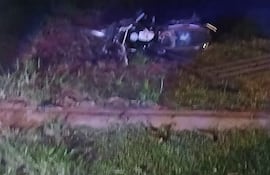Motociclista muere tras impactar contra un muro en Itauguá.