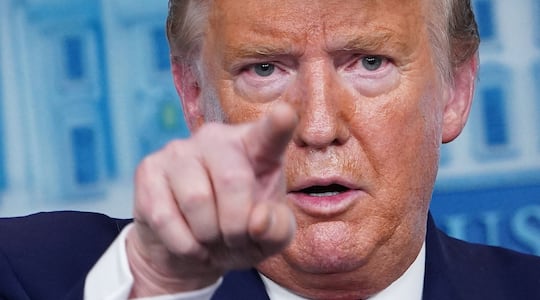 El presidente de Estados Unidos, Donald Trump.