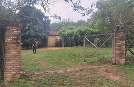 El feminicidio ocurrió en una casaquinta ubicada en la compañia Heriberta Matiauda de San Bernardino.