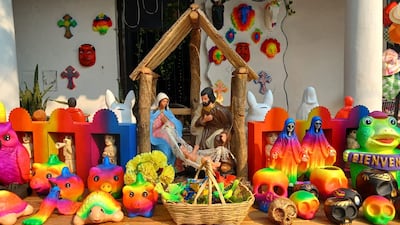 Expo Pesebre, en Areguá.