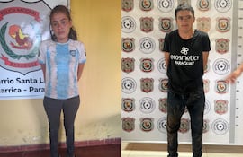 Teresita Dejesús Sánchez Báez, ahora fallecida, y Pablo Storm Chamorro, ahora capturado.
