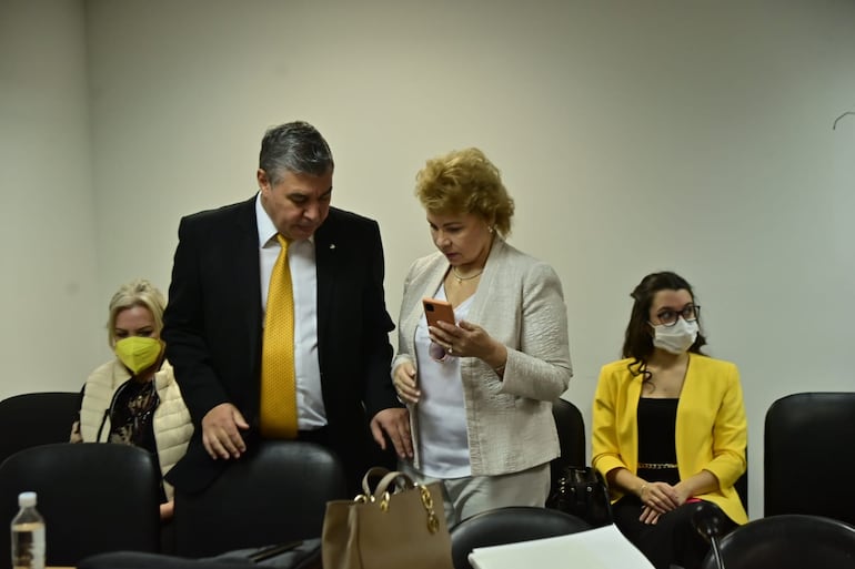 Marta González y Jacinto Santa María