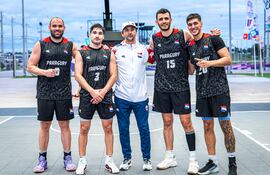 Los seleccionados ganaron un torneo local, el Open de 3x3.