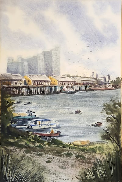 La obra del artista Paulo Bordón.