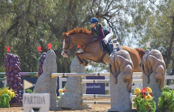Giovanna Santi tuvo una gran actuación en el Mini Grand Prix 1.15/1.25, en Chile. La amazona guaraní se prepara para participar del Sudamericano, en octubre.