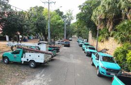 Operativo ANDE en San Bernardino y Altos.