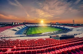 Vista del estadio Defensores del Chaco, en Asunción, Paraguay.
