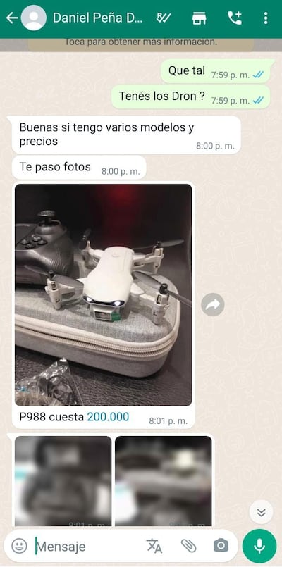 Los estafadores utilizan imágenes y locales comerciales reales para convencer a sus victimas.