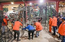 Los funcionarios municipales comenzaron los trabajos para readecuar las estructuras.