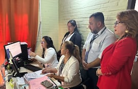 Siete juzgados de Paz de Cordillera ya cuentan con firma digital para permisos de viaje de NNA.