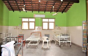 Mejoran antiguo pabellón del Hospital Regional de Paraguarí.