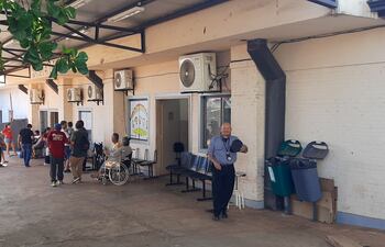 Los dos niños fueron ingresados primeramente en el Hospital Distrital de Presidente Franco.