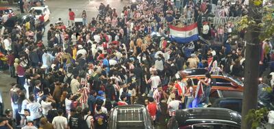 Multitudinarios festejos en ciudades del interior tras el regreso al Mundial